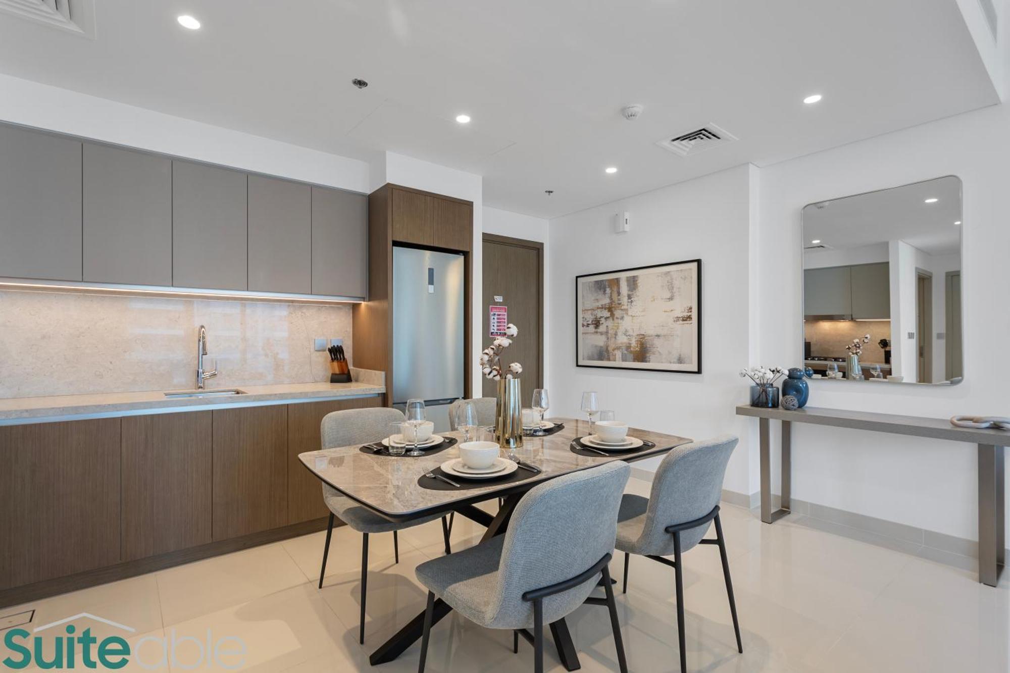 Serene Sea View Unit In Iconic Emaar Beachfront *