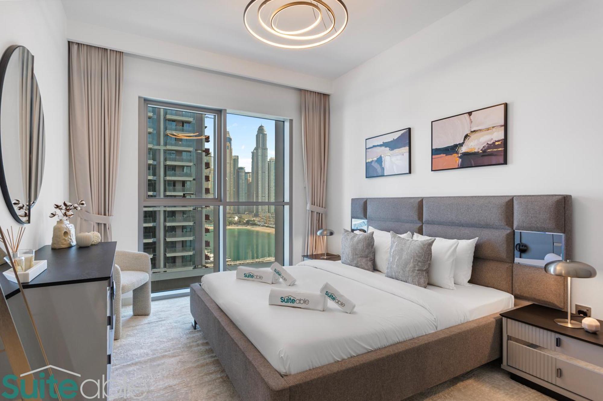 Serene Sea View Unit In Iconic Emaar Beachfront Apartment *