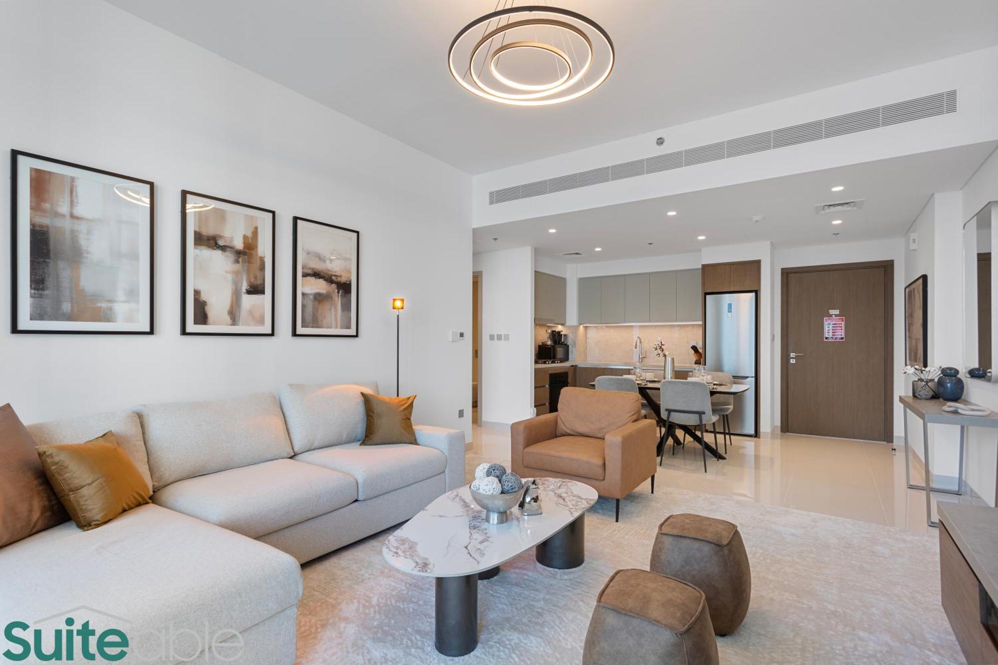 Serene Sea View Unit In Iconic Emaar Beachfront Apartment Dubai